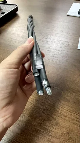 Aerial bundled cable (ABC), XLPE insulated aluminium