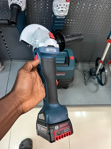 Bosch Professional GWS 18V brushless cordless angle grinder, 125 mm