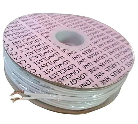 Flexible cable coils, PVC insulated and sheathed, 100 yard