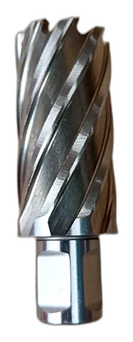 HSS annular cutter with Weldon shank, for magnetic drilling machines