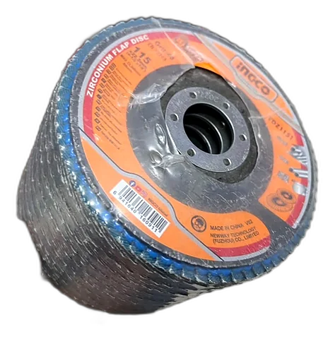Ingco zirconia flap disc, 115 x 22.2 mm