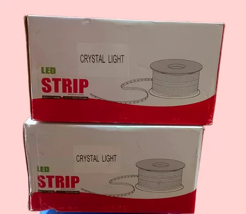 LED strip light, reel, with connectors