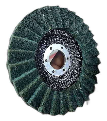 Non-woven nylon flap disc, 115 x 22.23 mm
