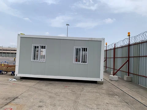 Prefabricated site cabin and container office conversion