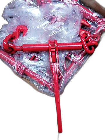 Ratchet-type chain load binder with grab hooks