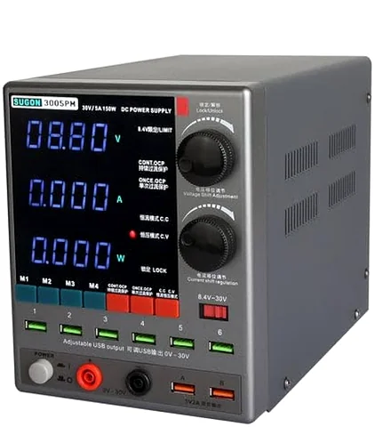 Sugon 3005PM DC bench power supply, 30 V, 5 A, 150 W