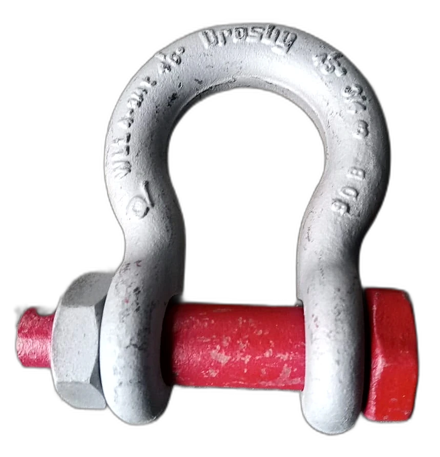 Crosby G-2130 bolt-type anchor shackle, 3/4 in, WLL 4.75 t