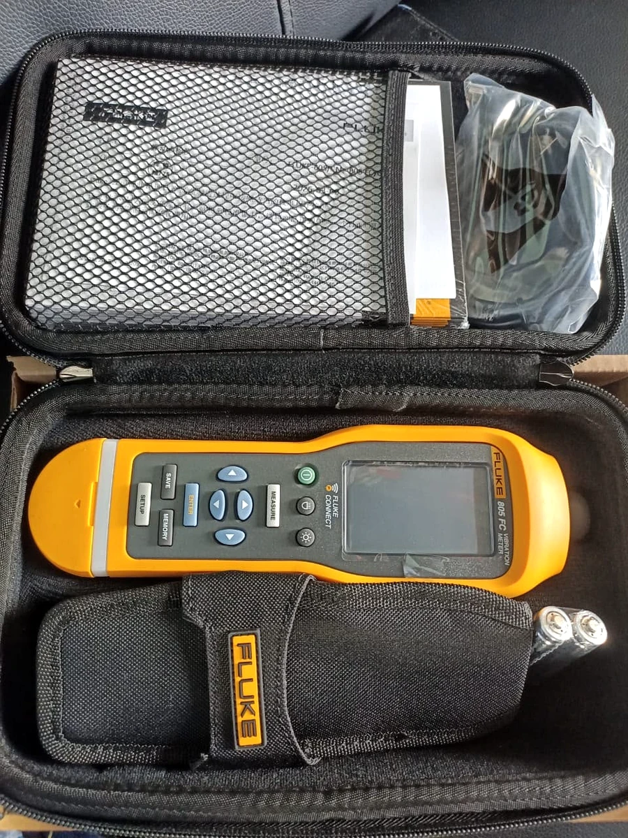 Fluke 805 FC vibration meter with Fluke Connect