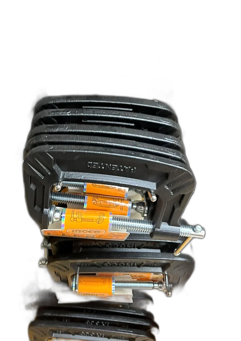 Ingco heavy-duty G-clamp, 6 in and 8 in