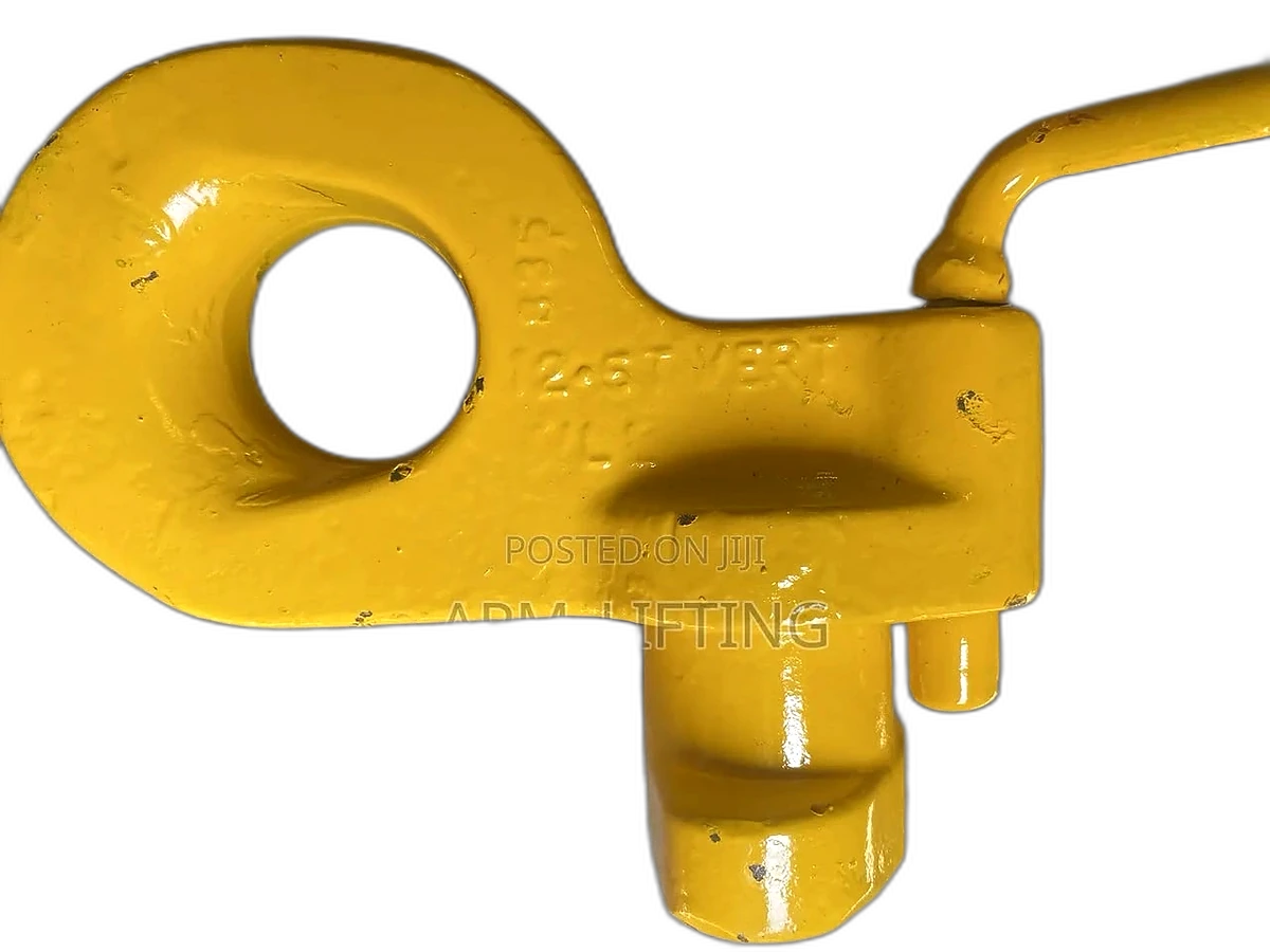 ISO container lifting lug for corner castings, 12.5 t vertical