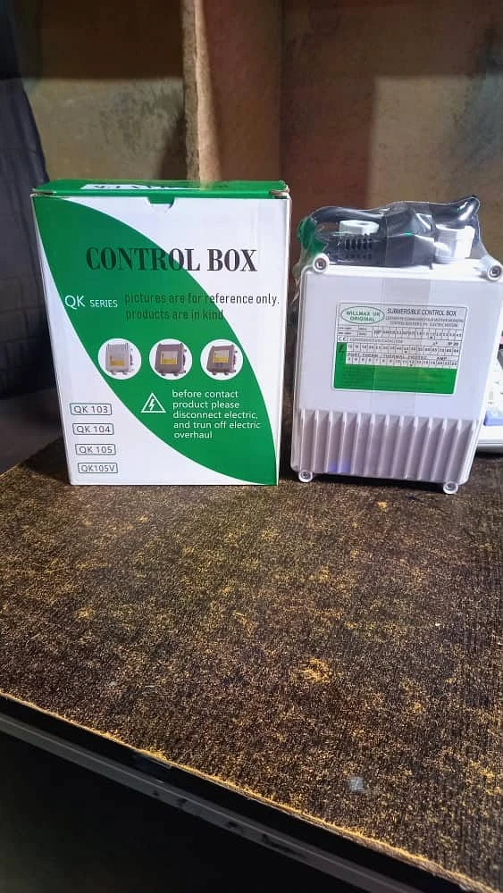 Submersible pump control box, QK series, single phase