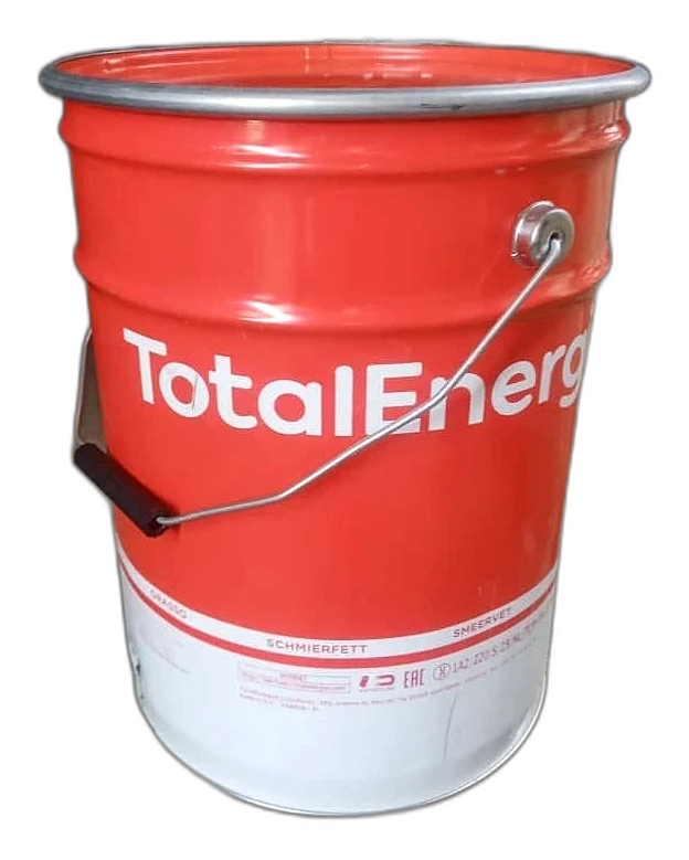 TotalEnergies industrial grease, 18 kg pail