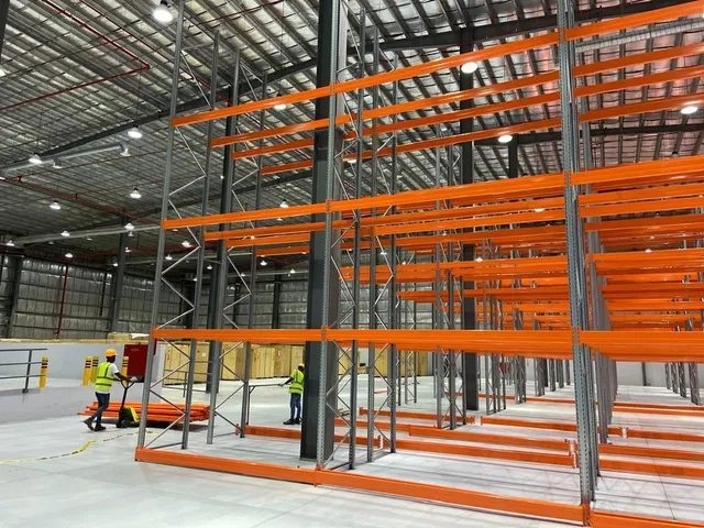Warehouse pallet racking, supply and installation