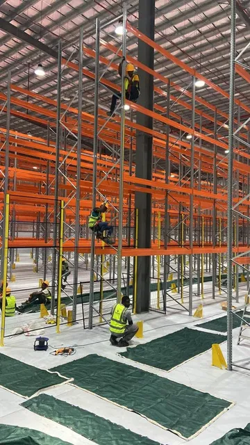 Warehouse pallet racking, supply and installation