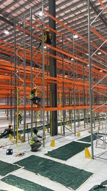 Warehouse pallet racking, supply and installation