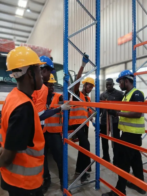 Warehouse pallet racking, supply and installation